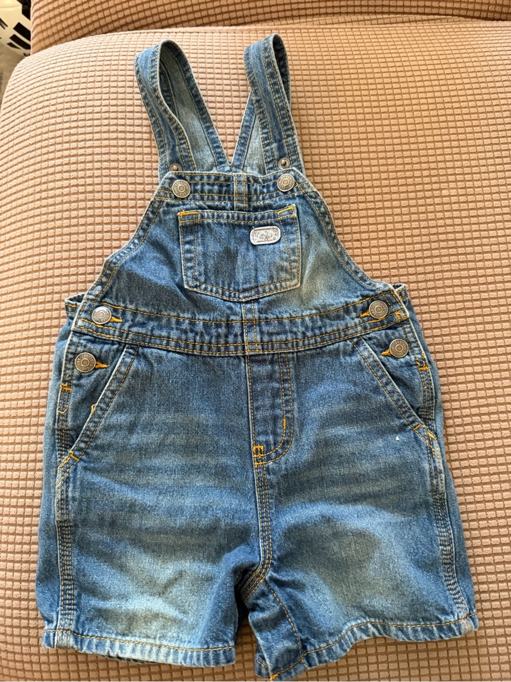 Classic Blue Denim Kids Overalls - Lee
